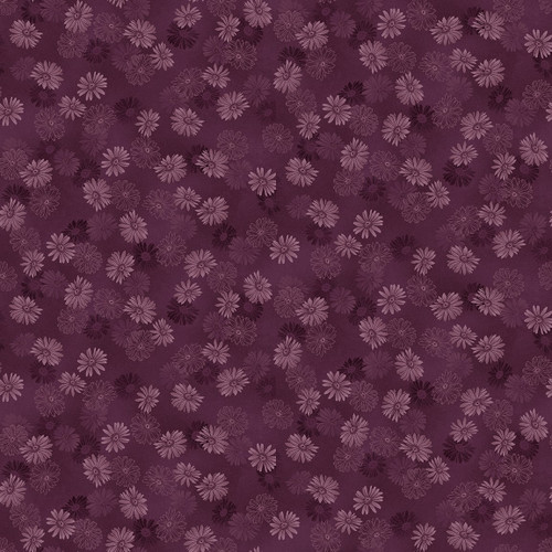 Aubergine 4708-434 Flossie's Fowers 