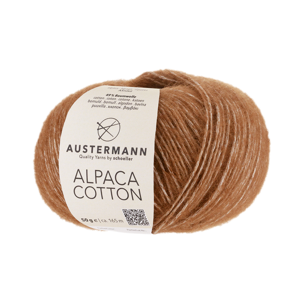 Cognac Alpaca Cotton