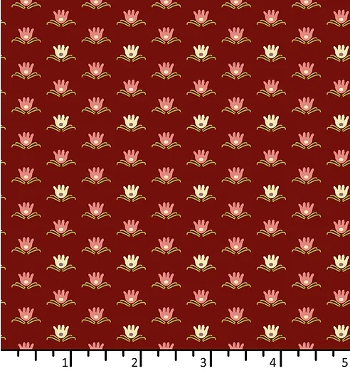 CC 19 05 03 Water Lily Cranberry Red