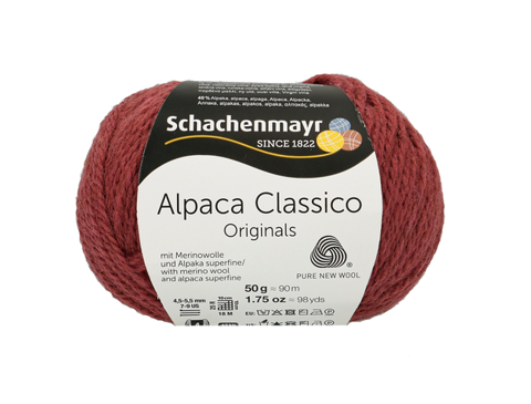 Alpaca Classico kl 41 winter mauve