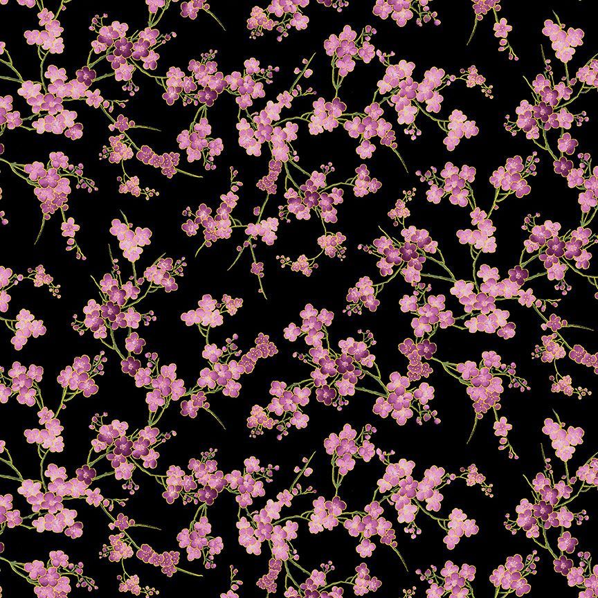 CM 3165 Black  Fleur