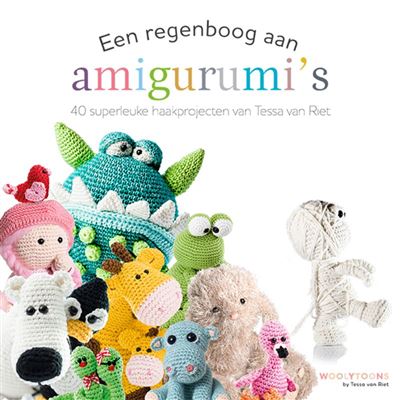 Een regenboog aan amigurumi 