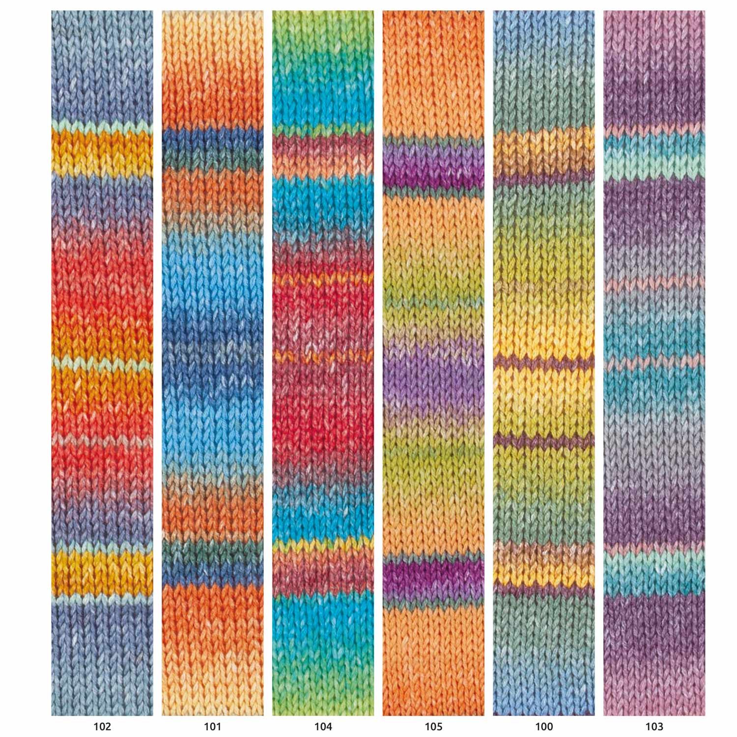 100 Blauw - Groen - Geel