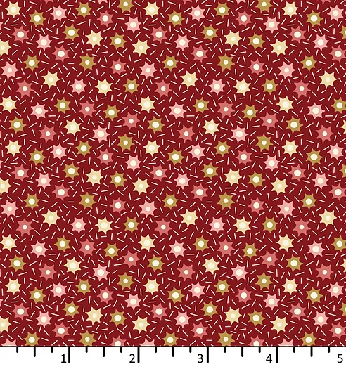 FOR 23 03 03 Sprinkles Burgundy