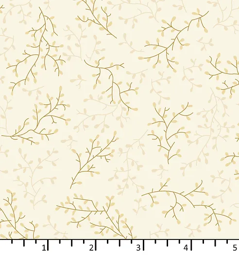FOR 23 04 01 Twirling Twigs Cotton