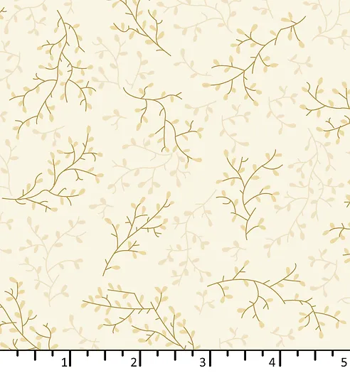 FQ   FOR 23 04 01 Twirling Twigs Cotton 