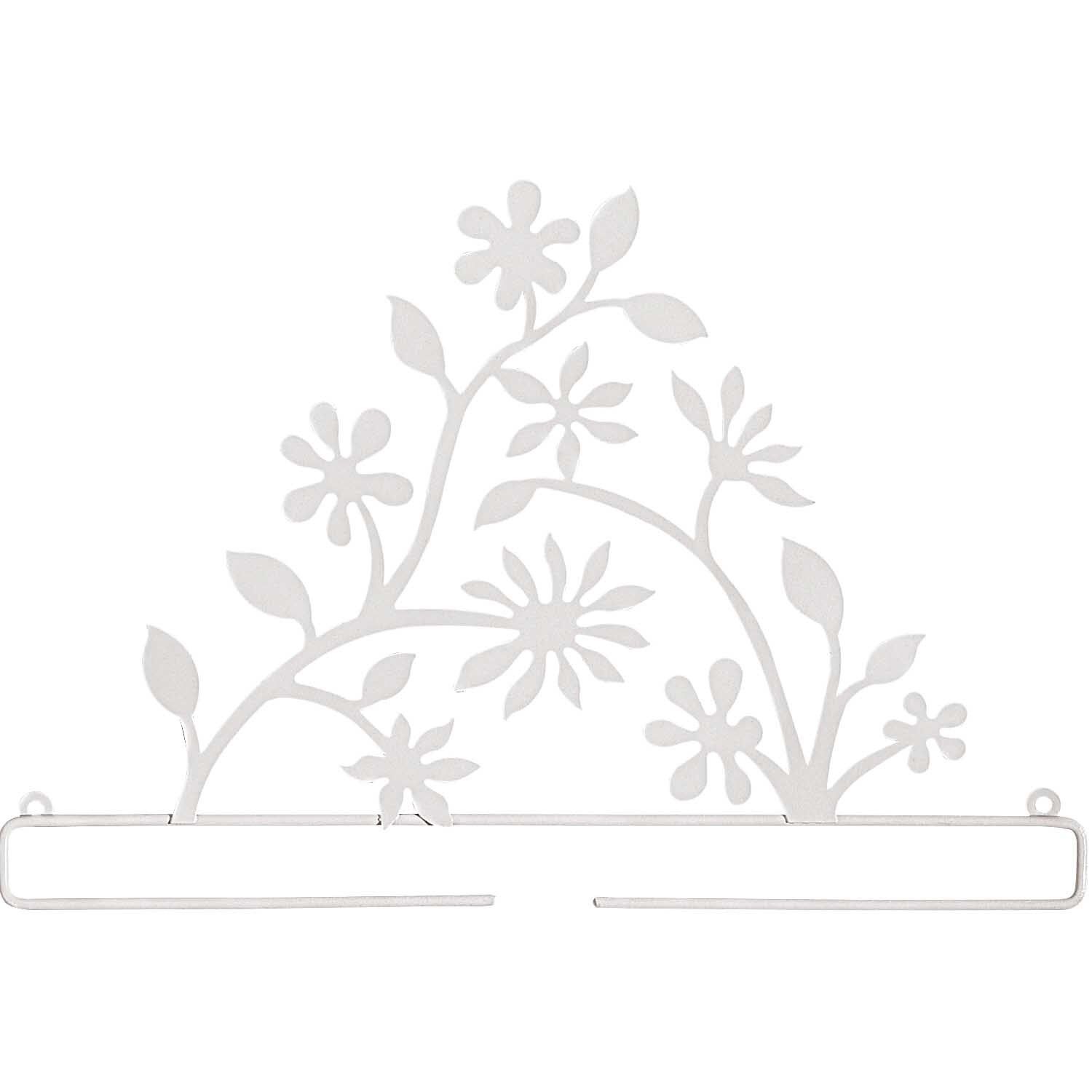 Hanger bloemen wit