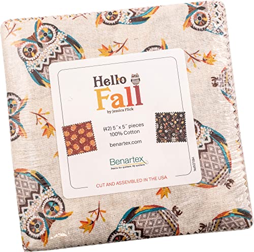 Hello Fall Charm Pack 10x10