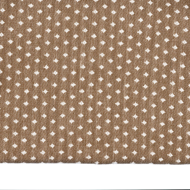 J503-03 brown jacquard