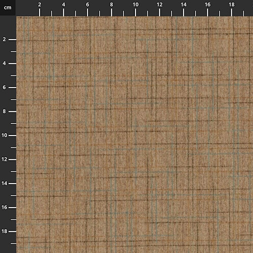 329 ruit beige Tochio Yarn-Dyed
