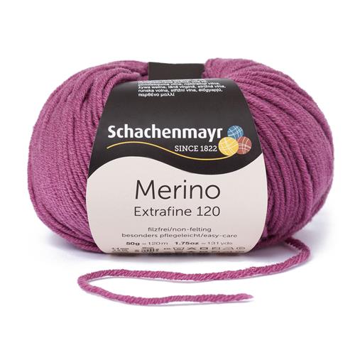 kl 143 Mauve Merino Extrafine 120