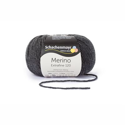 kl 198 Anthrazit Merino Extrafine 120