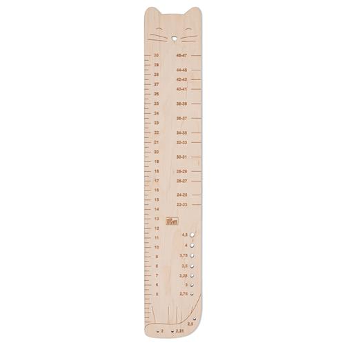 Prym Sokken lineaal - naaldmeter