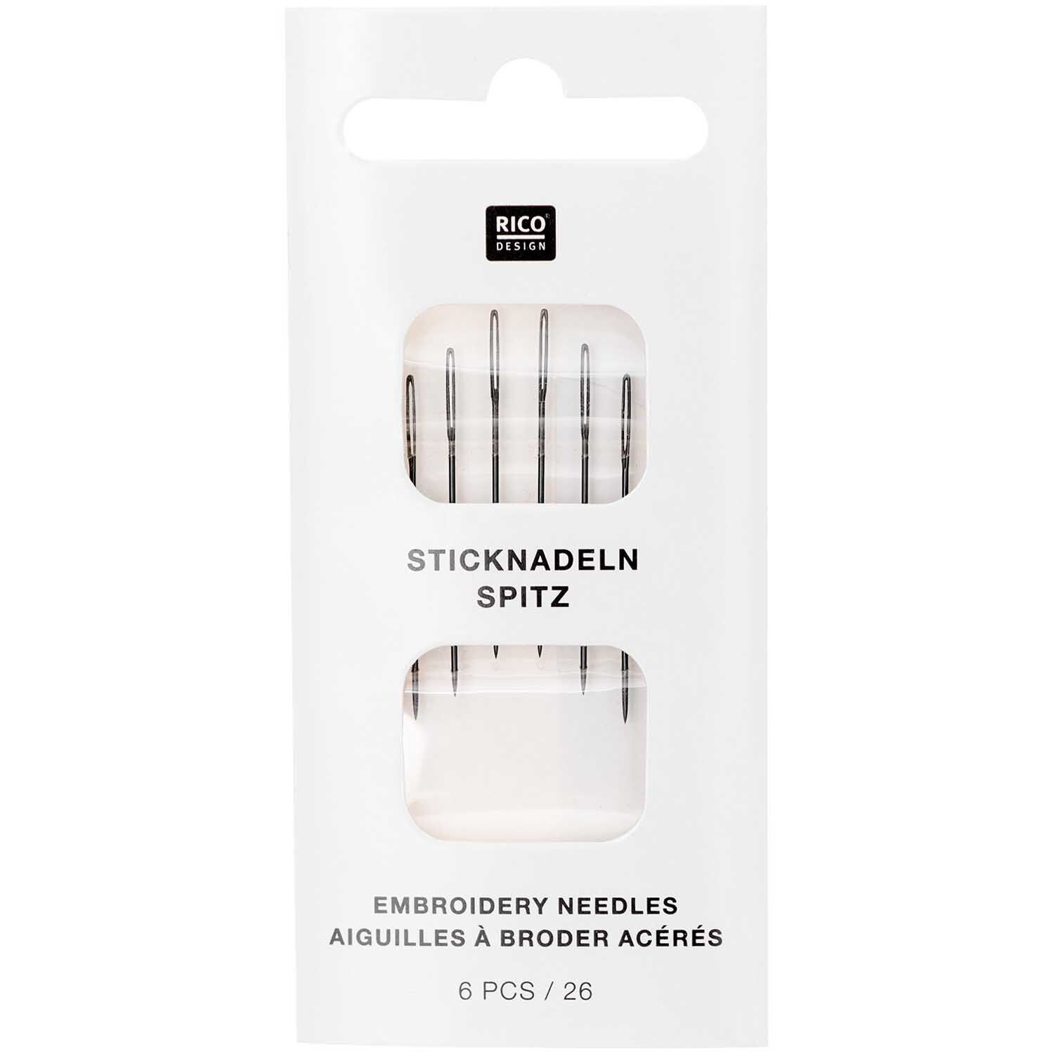 Borduurnaald met scherpe punt 26