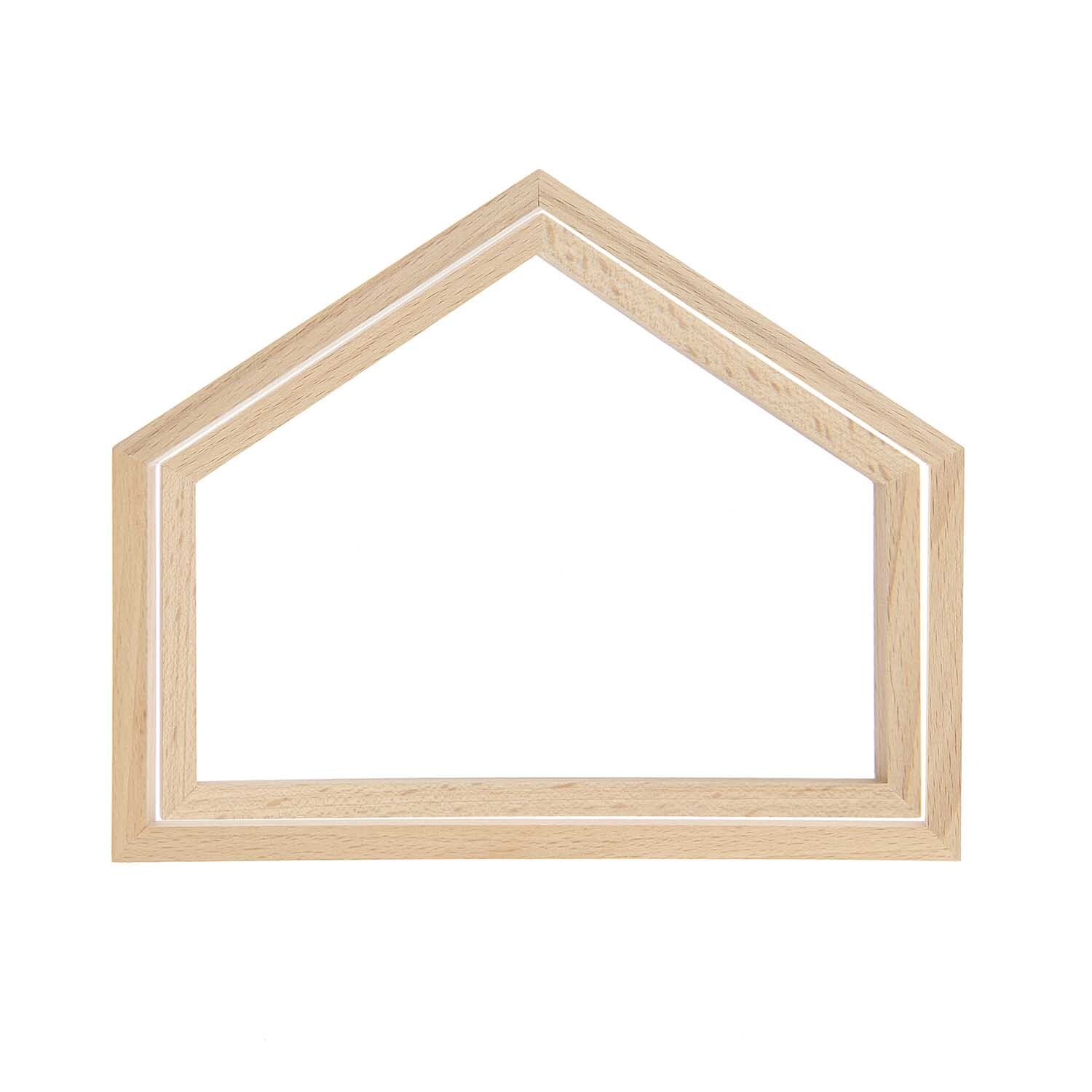 Houten frame rechthoek S