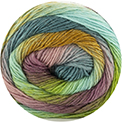 305 waterblauw - pistache - kauwgom roze
