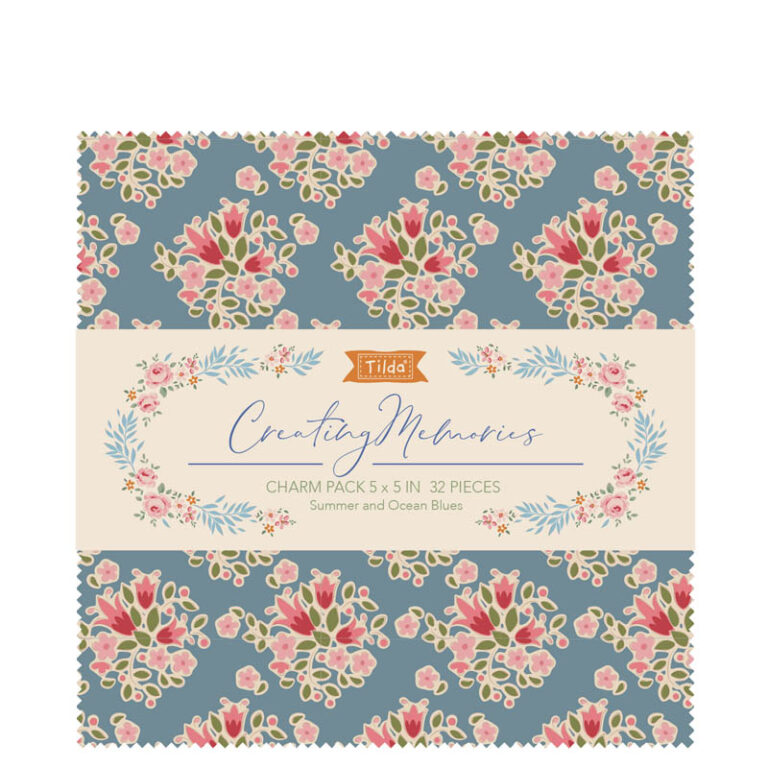 Tilda Charm pack 5x5 Creating Memories Summer