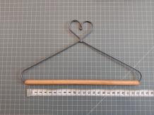 Hanger driehoek hart 23cm
