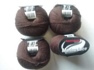 Merino lace 06 bruin