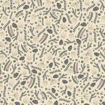 230 snowdrop beige Botanical