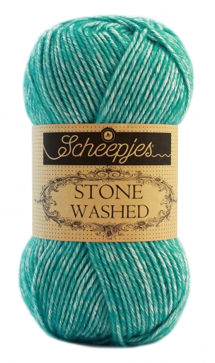 Stone Washed kl 824 Turquoise