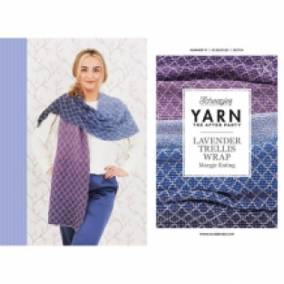 Nr 71 Lavender Trellis Wrap