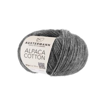 Donker Grijs Alpaca Cotton  