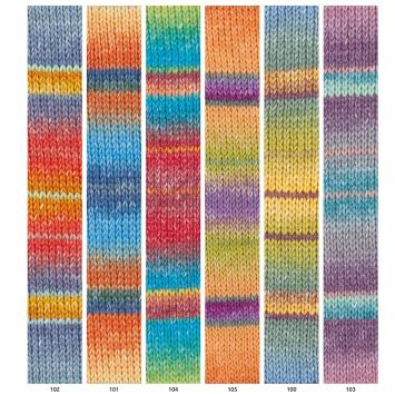 100 Blauw - Groen - Geel