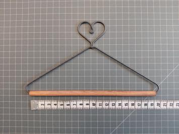 Hanger driehoek hart 19cm
