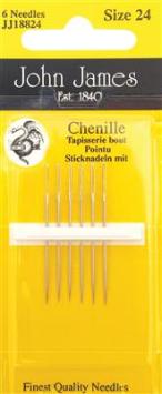 nr 24 Chenille met punt