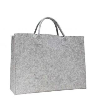 Luxe vilten shopper