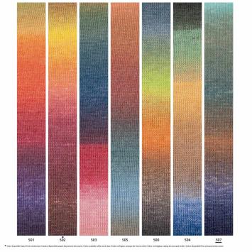 504 blauw - camel - groen