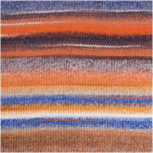 062 Beige-Blauw-Oranje