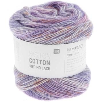 007 Lilac Cotton Merino Lace 