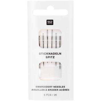 Borduurnaald met scherpe punt 26