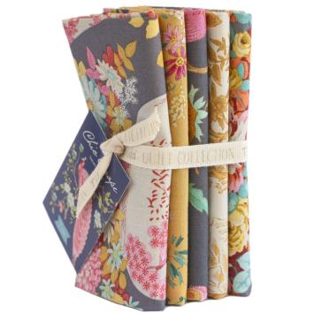 Tilda Fat Quarter bundel Chic Escape Grey/Mustard